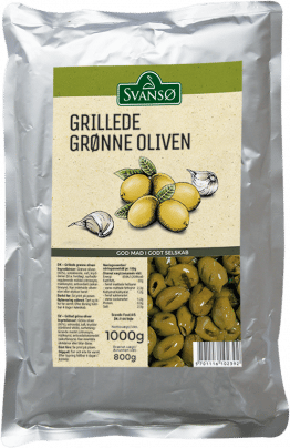 Grillede oliven