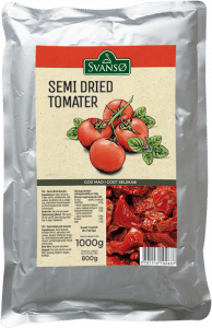 Semi dried tomater