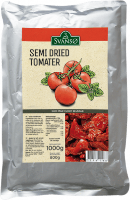 Semi dried tomater