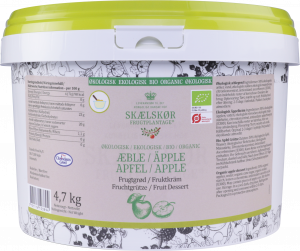 Organic apple porridge