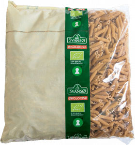 Organic wholemeal penne