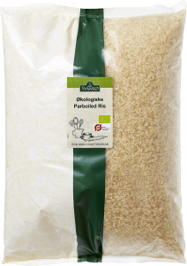 Økologiske Parboiled Ris