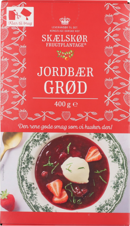 Jordbærgrød