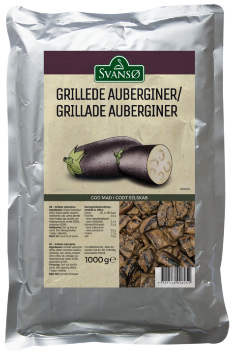 Grillede Auberginer