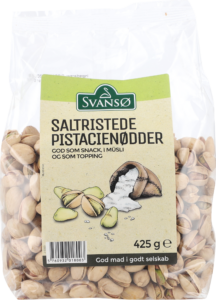 Saltristede pistacienødder