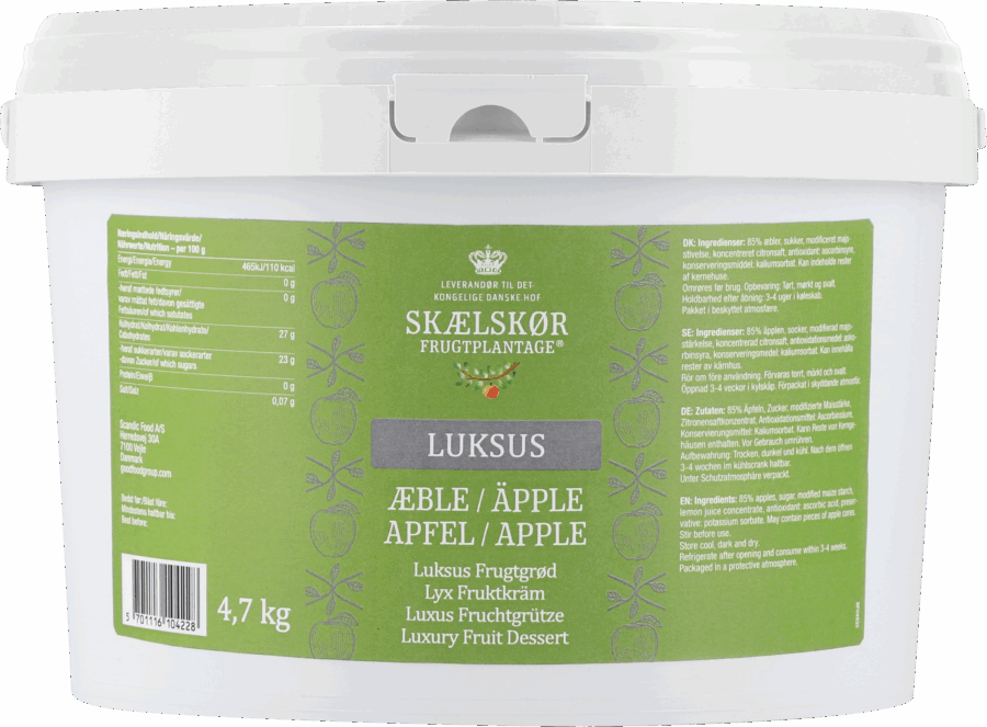 Luksus Æble Frugtgrød