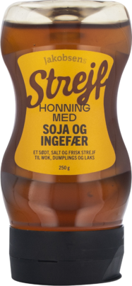 Strejf Honning med Soja &amp; Ingefær