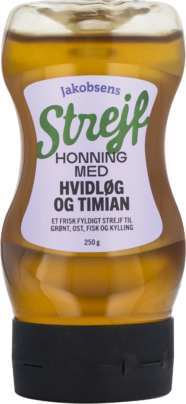 Strejf Honning med hvidløg og timian