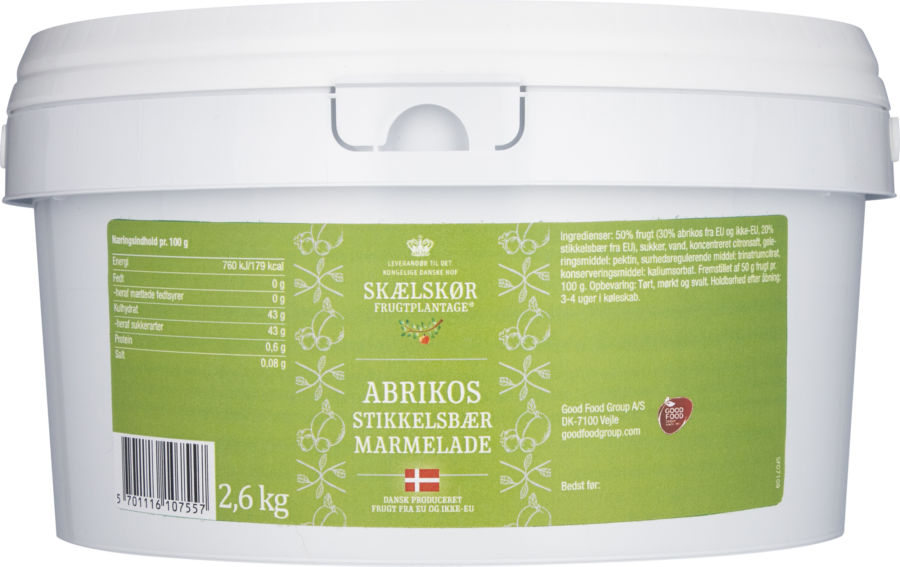 Abrikos Stikkelsbær Marmelade