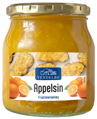 Appelsin Frugtsmørepålæg