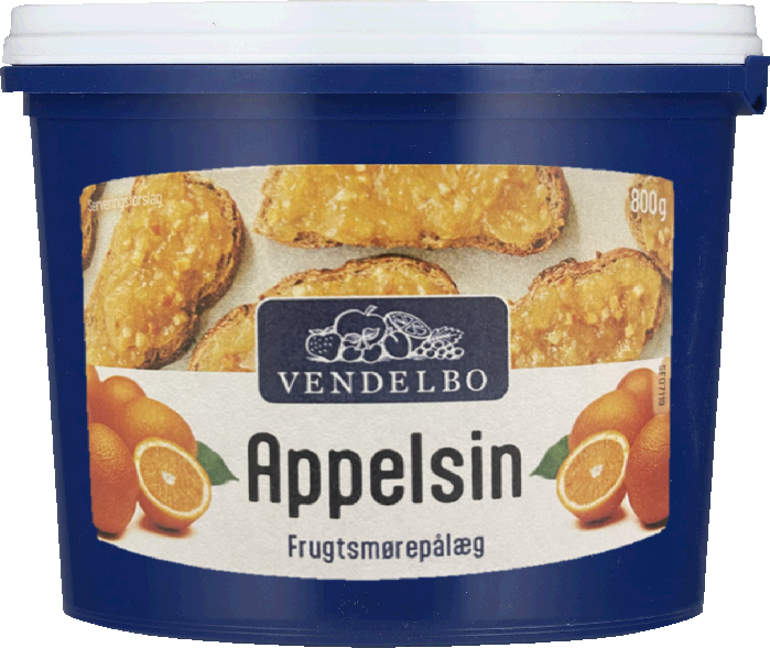 Appelsin Frugtsmørepålæg